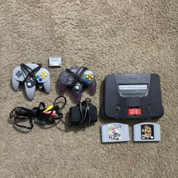 N64 System & Game Lot