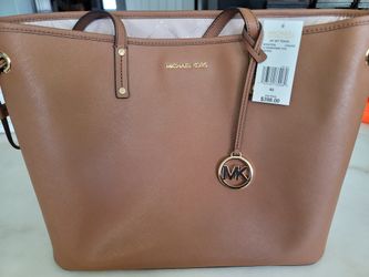 Michael Kors Jet Set Travel Tote and matching wallet
