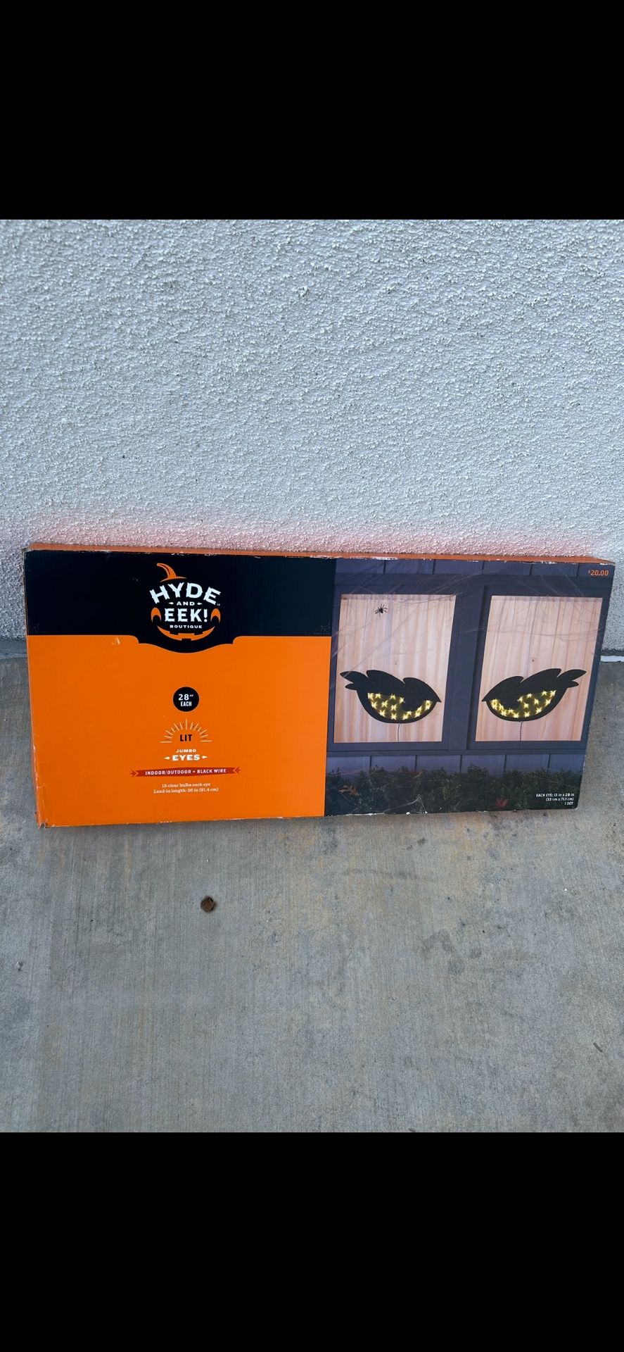 Halloween Decor Light Up Eyes