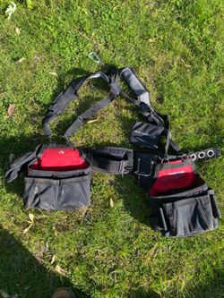 Shoulder strap tool bags