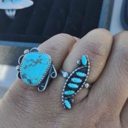 Vintage Turquoise Rings 