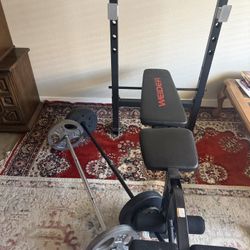 Bench Press And Weights