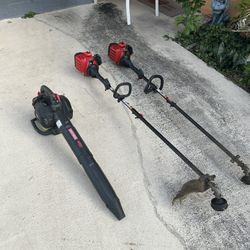 2 Weed Wacker And A Leafblower