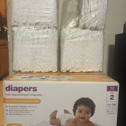 Diapers size 2