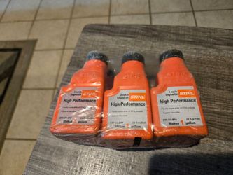 Stihl 2 cycle engine oil, 6 pack