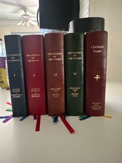 Catholic liturgy of hours 5 volume set