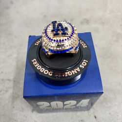 2024 LA Dodgers World Series Replica Ring Miguel Rojas