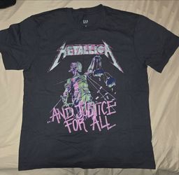GAP Metallica T shirt Size Medium Never Worn