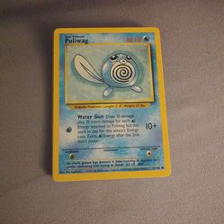 Poliwag Pokemon Card 