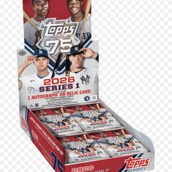 2026 Topps Series 1 Hobby Box 