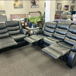 Sofa And Loveseat With Recliners