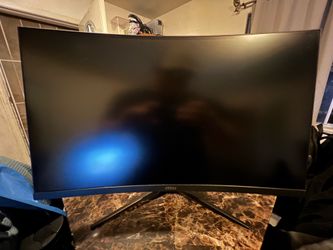 msi G273CQ, 27" Gaming Monitor, 2560 x 1440 (QHD), VA, 170Hz, FreeSync Premium, HDR Ready, HDMI, Displayport, Tilt (gently used)