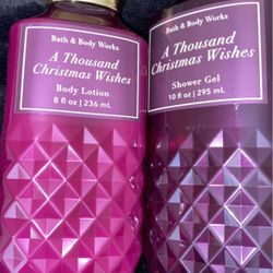 Bath And Body Works  A Thousand Christmas Wishes Set