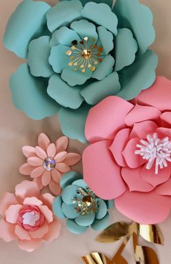 Paper flowers 🌸