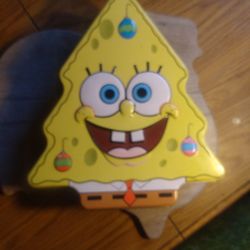 Sponge Bob Square Pants Cookie Tin  Thumbnail