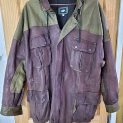 GM Leather Jacket Large
