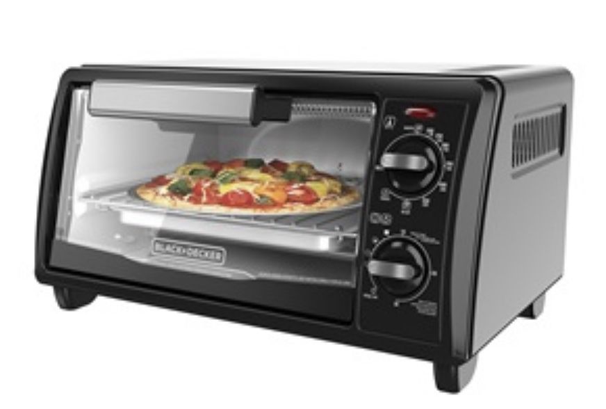 NEW - The BLACK+DECKER® 4-Slice Toaster Oven / TO1341B