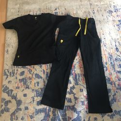Four Stretch Scrubs XXS -Top .  XS PANTS