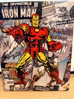 Marvel Iron Man & Hulk Canvas Wall Art – Set of 2
