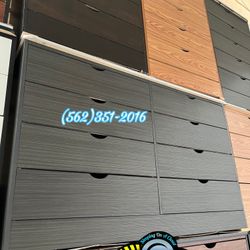 Grey Katy Eight Drawer Dresser New Cómoda Cajonera Bonita Nueva 