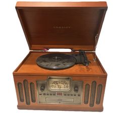 Vintage Crosley Record Player Stereo – Vinyl, CD, Cassette & Radio