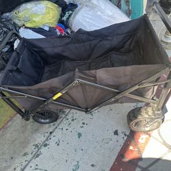 Carrying Wagon Perfect For Shopping It’s Heavy Duty Wheels $30
