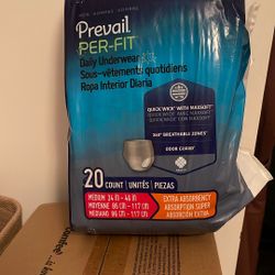 Adult Pull Up Underwear- Size Medium 200ct 