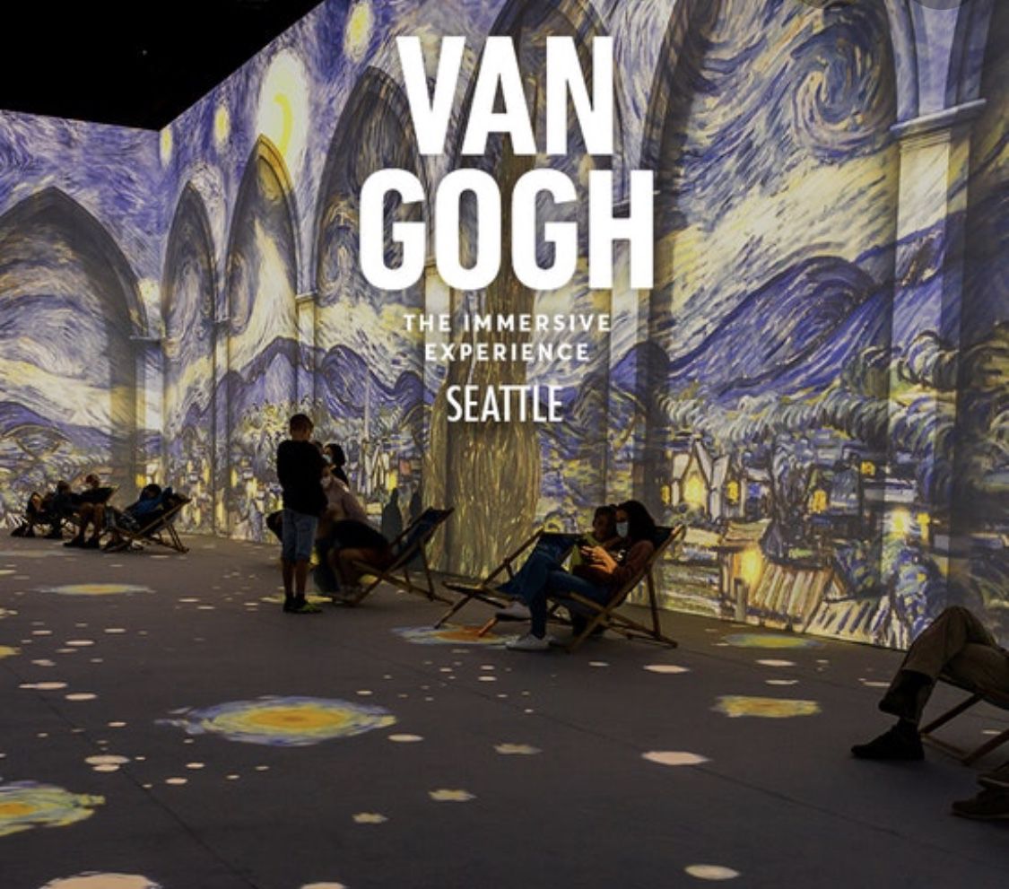 4 VIP Adult Tickets to Van Gogh: The Immersive Experience (Friday, 11/5 @ 11:30am)