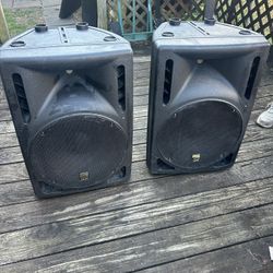 2 Gemini RS-415 15" Active Loudspeaker 1200w