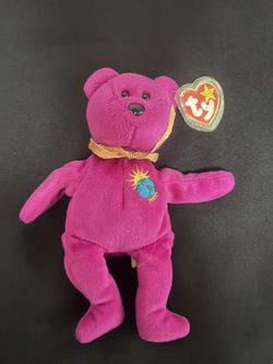 Authentic Retired 1999 Millenium Beanie Original Baby