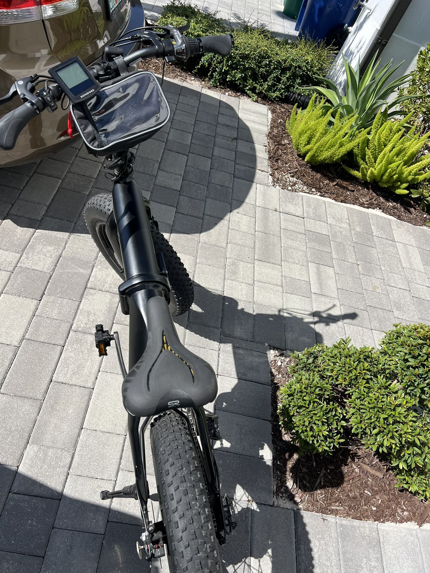 Sondors Foldable Electrical Bike Black Fold X