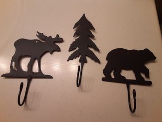 Rustic Metal Wall Hooks