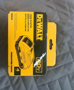 Dewalt 4.0 Ah Max battery