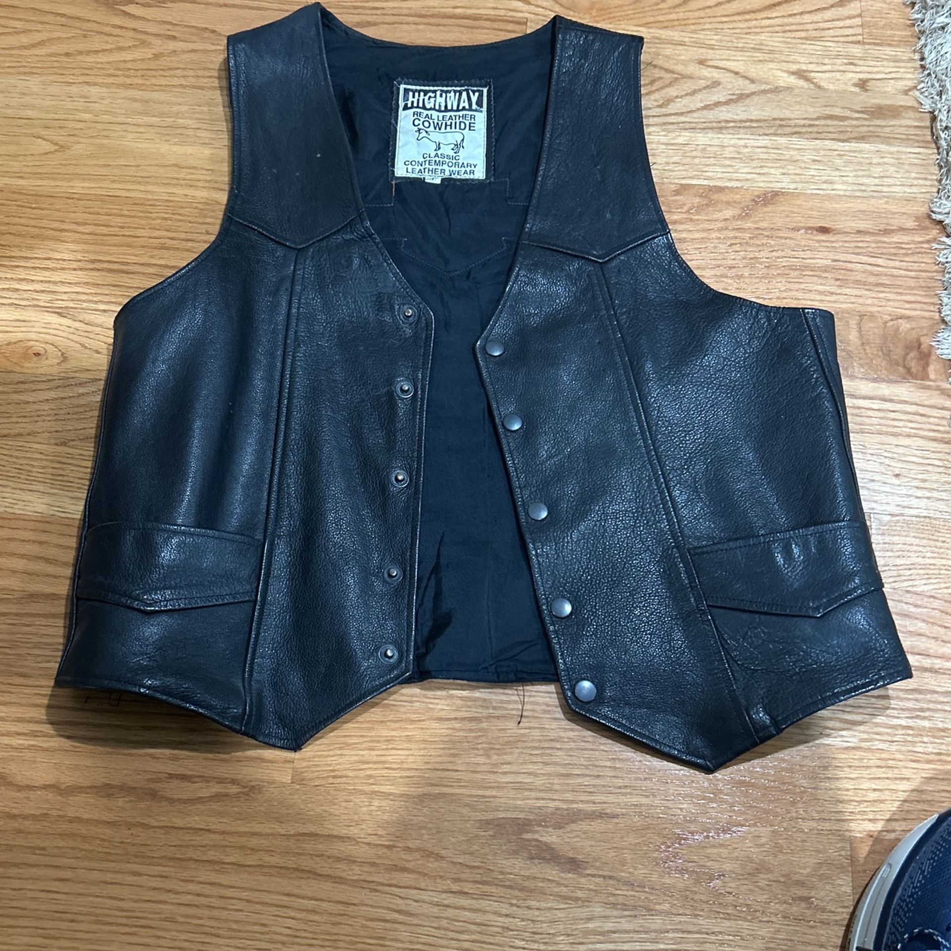 Leather Vest