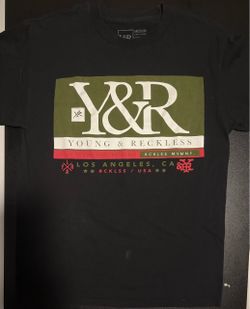 Young & Reckless Black Graphic T-Shirt