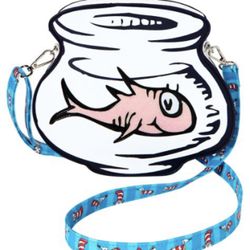 Dr.Suess Fishbowl Crossbody Bag - Brand New -So cute