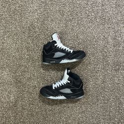 Jordan 5 Black Metallic Reimagined Size 6Y