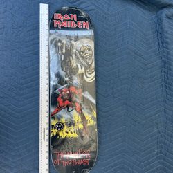 Iron Maiden Skateboard Deck NEW!