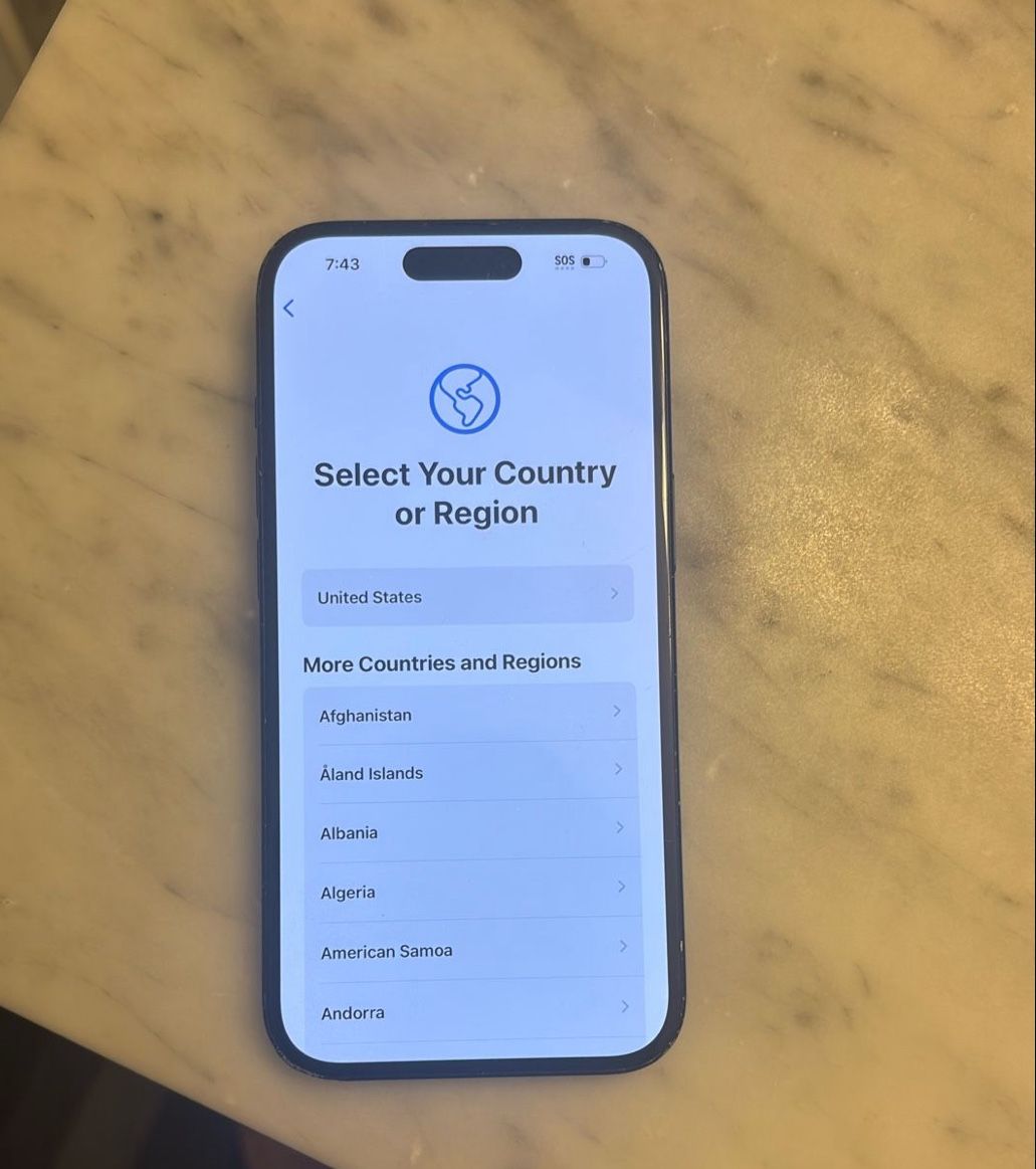 I Phone 15 (used) (unlocked)