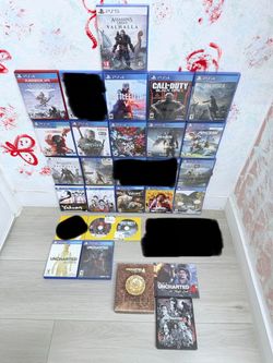 Playstation 5 Games And PlayStation 4 Games ( Used , Tested Working )  Read Description)