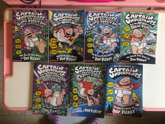 Captain Underpants Book Lot