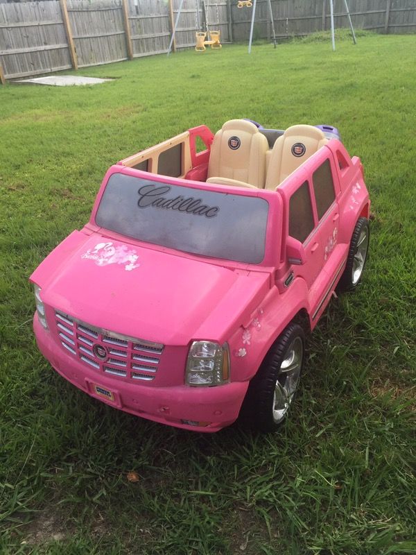 Pink Cadillac Escalade