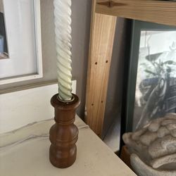 Vintage mid-century modern taper candle holder