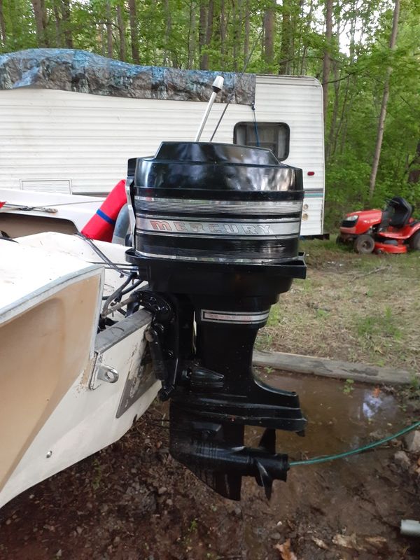 65 horsepower Mercury Thunderbolt outboard motor for Sale in
