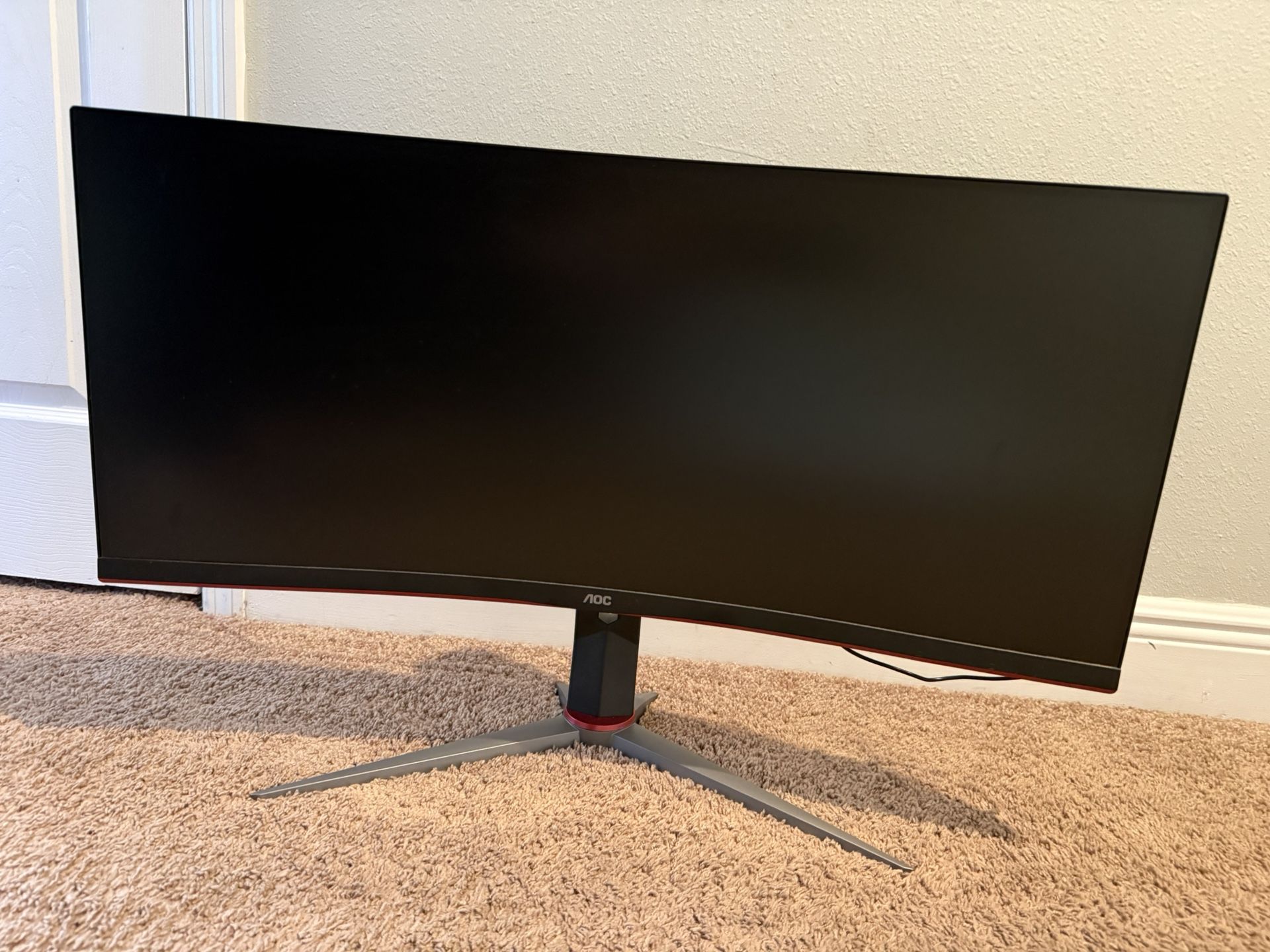 AOC CU34G2X. 34” Curved monitor