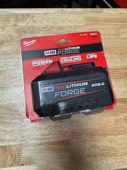 Milwaukee M18 Forge 8.0 ah battery