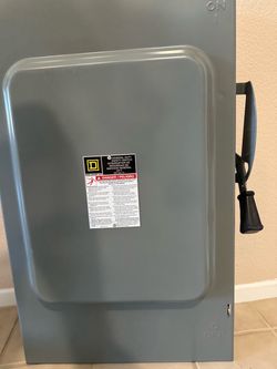 Square D General Duty Safety Switch 200A 240V