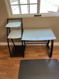 Whiteboard Glass Desk