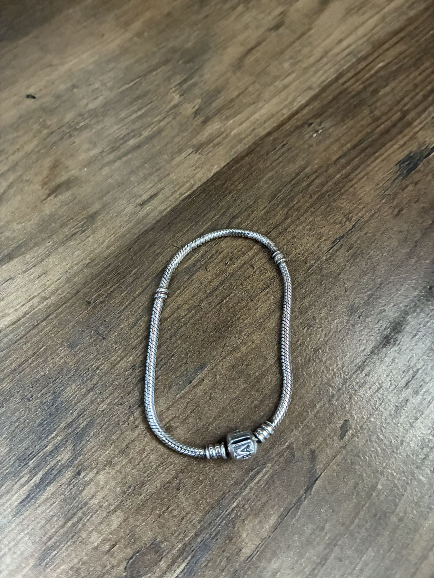 Pandora Barrel Clasp Snake Chain Bracelet