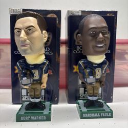 2 St. Louis Rams bobble head collector series limited edition, 2002